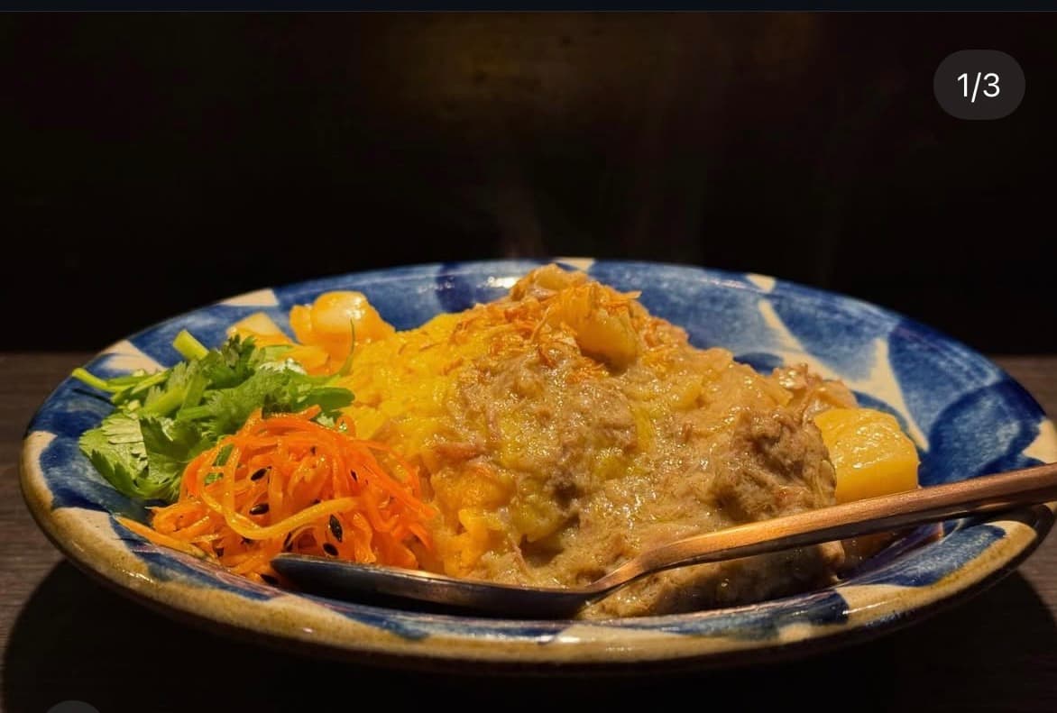 沖縄ソーキグリーンカレー