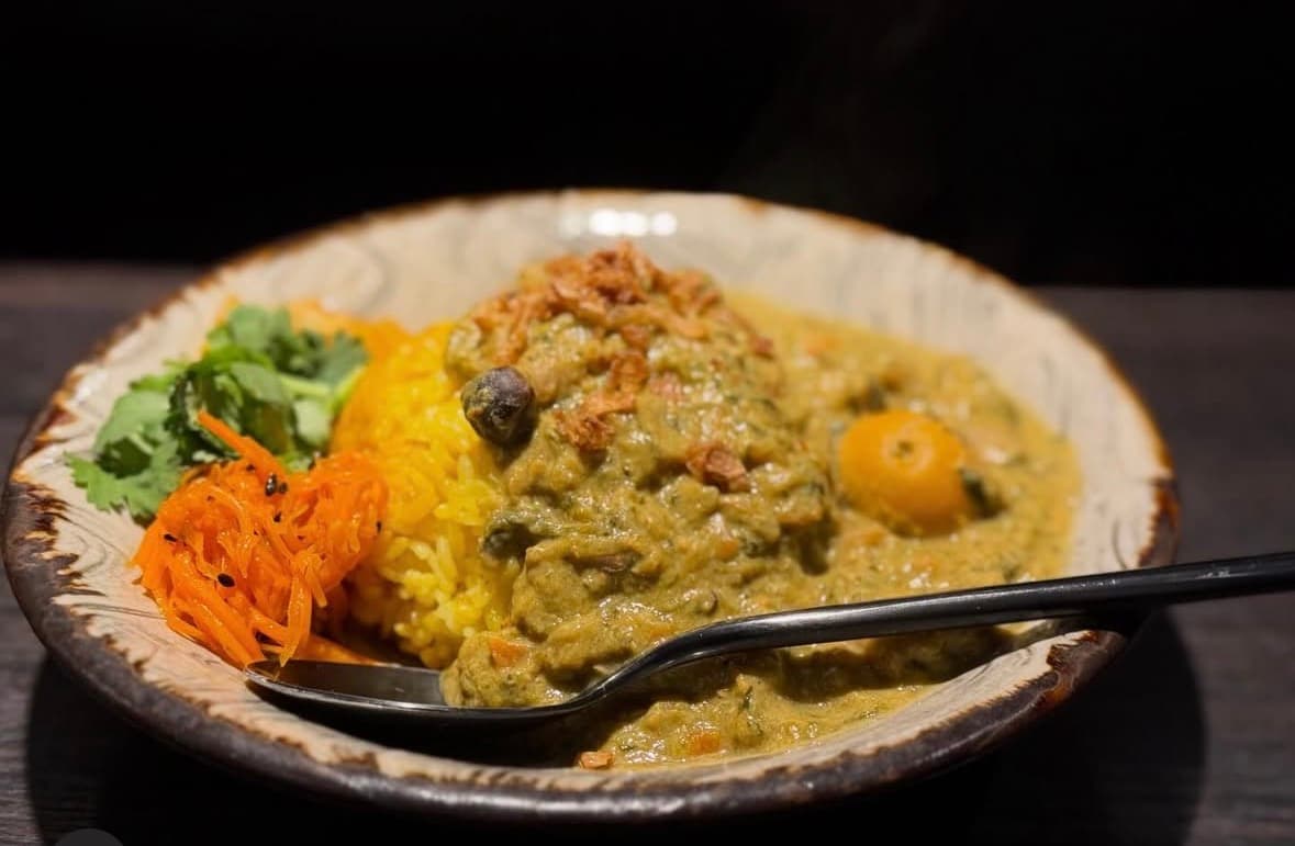 鮭の粕汁カレー