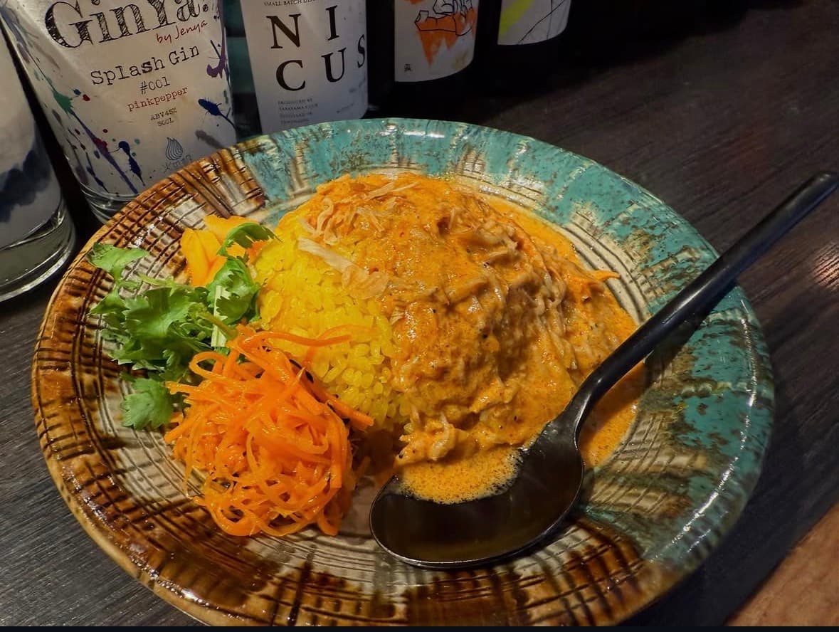 桜海老とシラスのレッドカレー